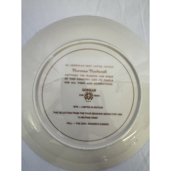 norman rockwell Collectors large plate - Picture 11 of 12